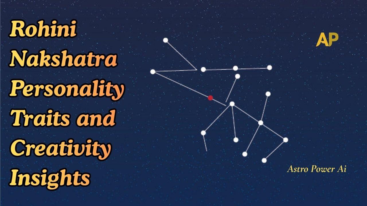 Rohini Nakshatra Personality Traits and Creativity Insights