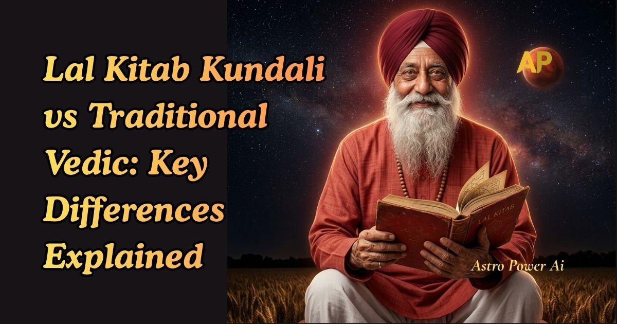 Lal Kitab Kundali vs Traditional Vedic: Key Differences Explained