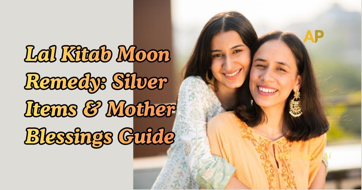 Lal Kitab Moon Remedy: Silver Items & Mother Blessings Guide