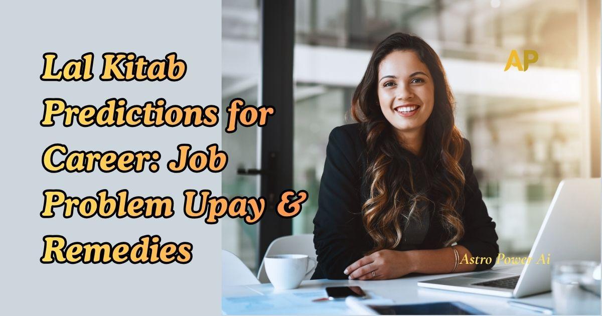 Lal Kitab Predictions for Career: Job Problem Upay & Remedies