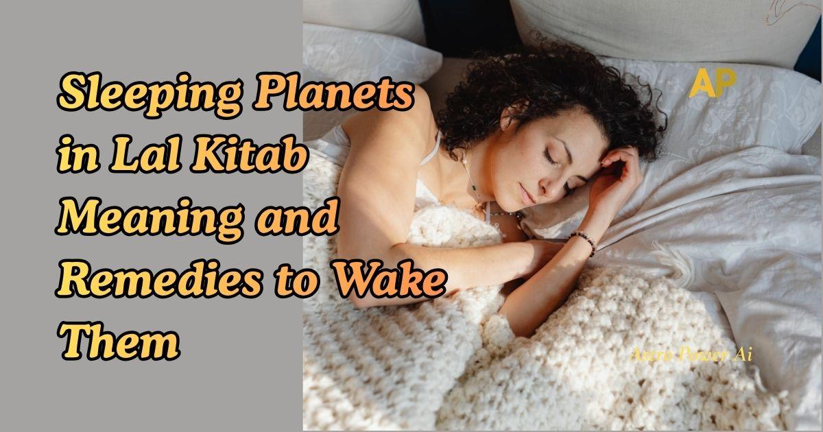 Sleeping Planets in Lal Kitab Meaning and Remedies to Wake Them