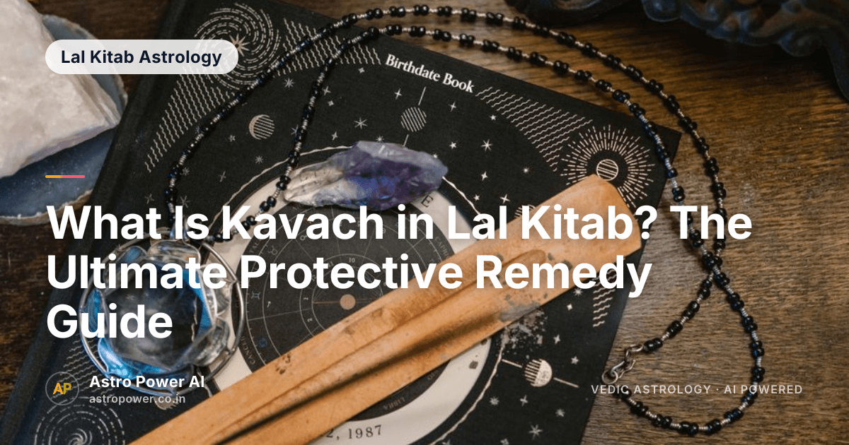 What Is Kavach in Lal Kitab? The Ultimate Protective Remedy Guide