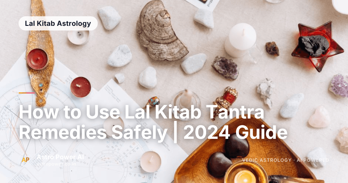 How to Use Lal Kitab Tantra Remedies Safely | 2024 Guide