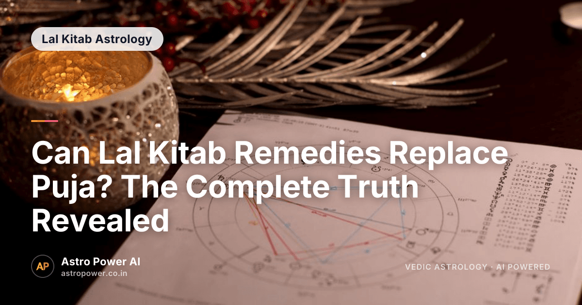 Can Lal Kitab Remedies Replace Puja? The Complete Truth Revealed