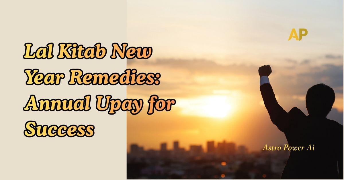 Lal Kitab New Year Remedies: Annual Upay for Success